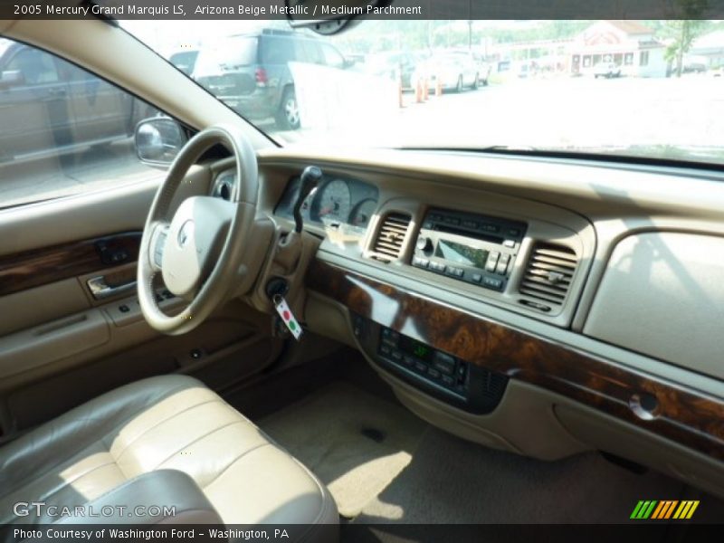 Arizona Beige Metallic / Medium Parchment 2005 Mercury Grand Marquis LS