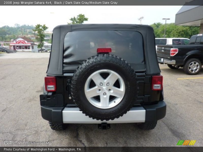 Black / Dark Slate Gray/Medium Slate Gray 2008 Jeep Wrangler Sahara 4x4