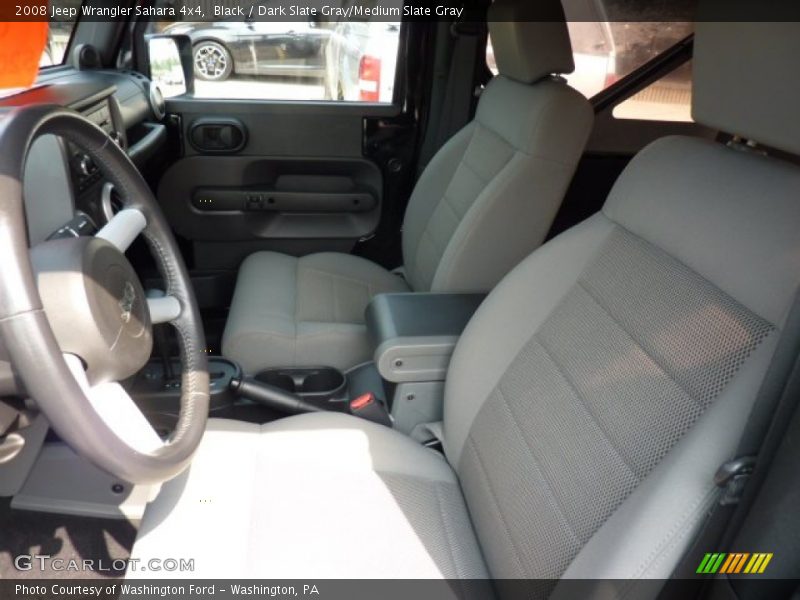 Black / Dark Slate Gray/Medium Slate Gray 2008 Jeep Wrangler Sahara 4x4