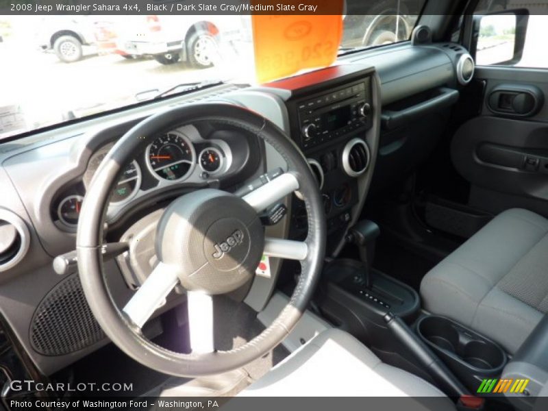 Black / Dark Slate Gray/Medium Slate Gray 2008 Jeep Wrangler Sahara 4x4