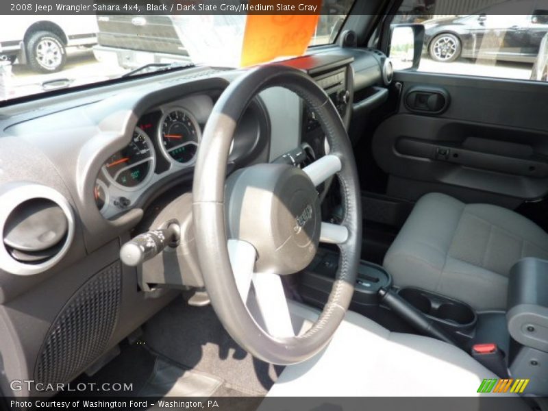 Black / Dark Slate Gray/Medium Slate Gray 2008 Jeep Wrangler Sahara 4x4