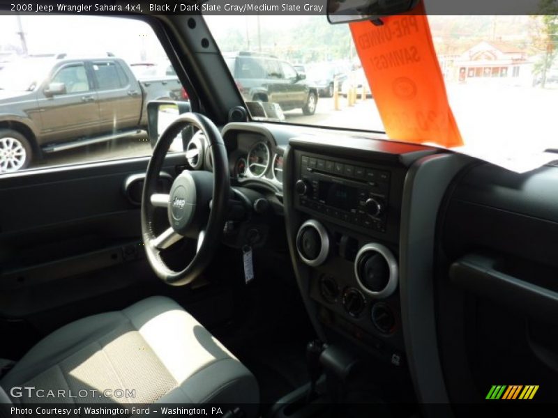 Black / Dark Slate Gray/Medium Slate Gray 2008 Jeep Wrangler Sahara 4x4