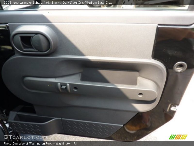 Black / Dark Slate Gray/Medium Slate Gray 2008 Jeep Wrangler Sahara 4x4