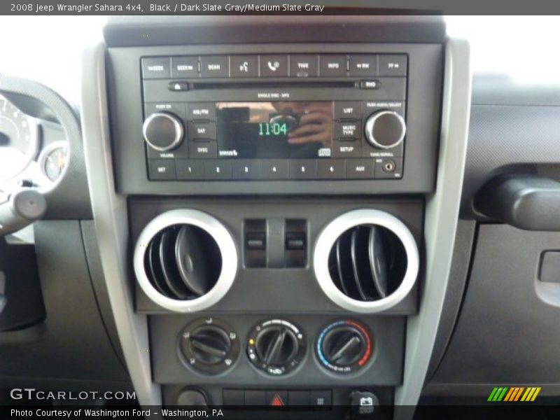 Black / Dark Slate Gray/Medium Slate Gray 2008 Jeep Wrangler Sahara 4x4