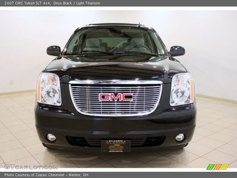 Onyx Black / Light Titanium 2007 GMC Yukon SLT 4x4