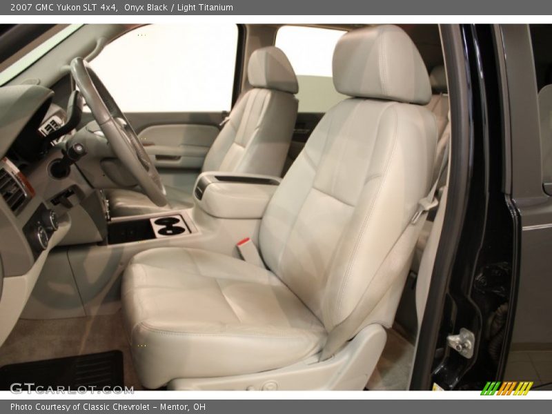 Onyx Black / Light Titanium 2007 GMC Yukon SLT 4x4