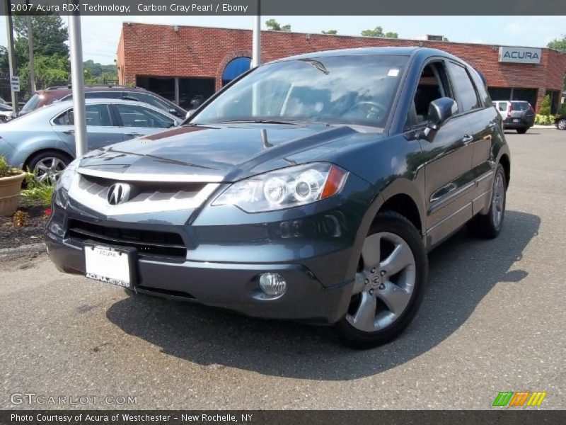 Carbon Gray Pearl / Ebony 2007 Acura RDX Technology