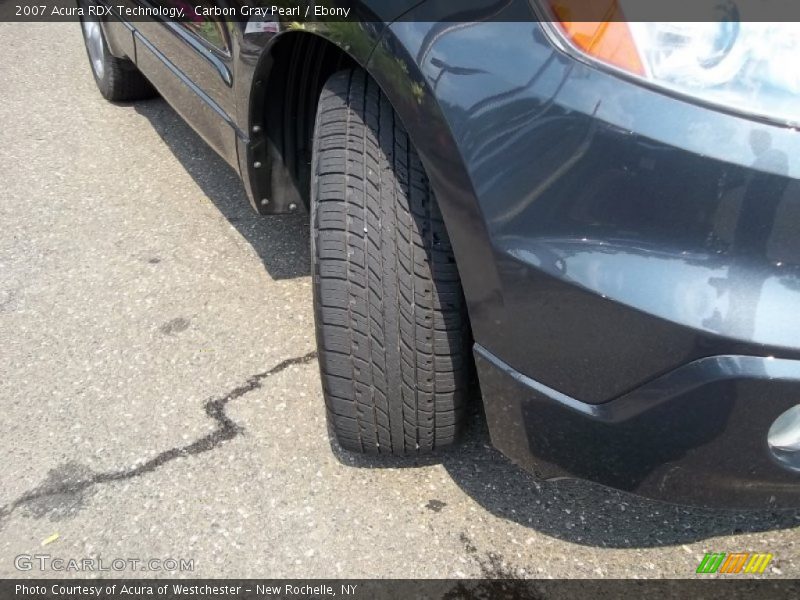 Carbon Gray Pearl / Ebony 2007 Acura RDX Technology