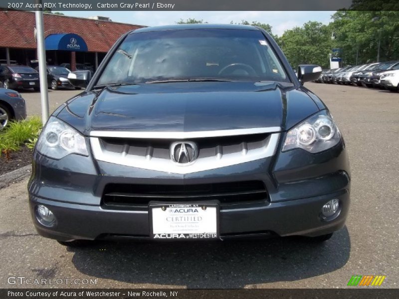 Carbon Gray Pearl / Ebony 2007 Acura RDX Technology