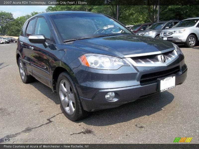 Carbon Gray Pearl / Ebony 2007 Acura RDX Technology