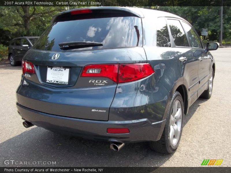 Carbon Gray Pearl / Ebony 2007 Acura RDX Technology