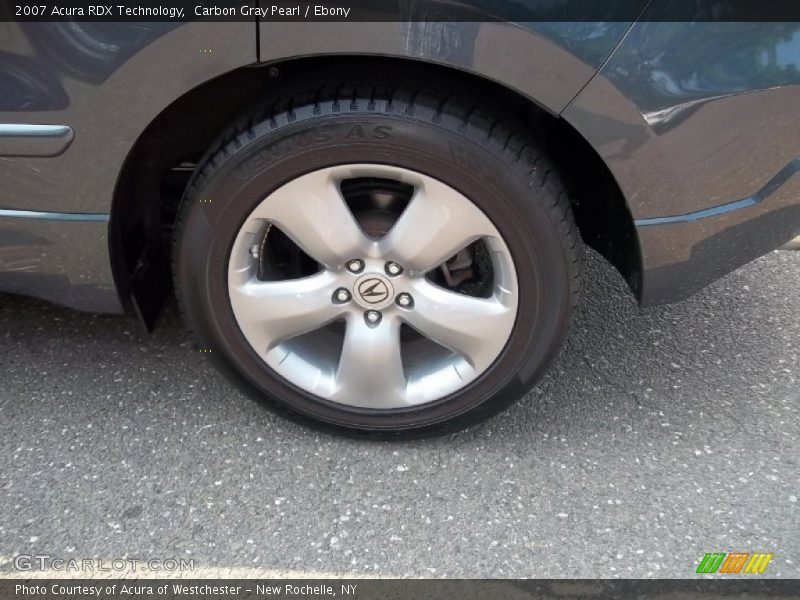 Carbon Gray Pearl / Ebony 2007 Acura RDX Technology
