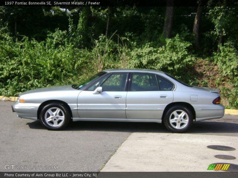 Silvermist Metallic / Pewter 1997 Pontiac Bonneville SE