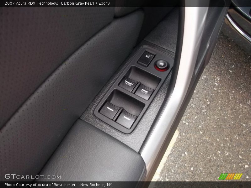 Carbon Gray Pearl / Ebony 2007 Acura RDX Technology