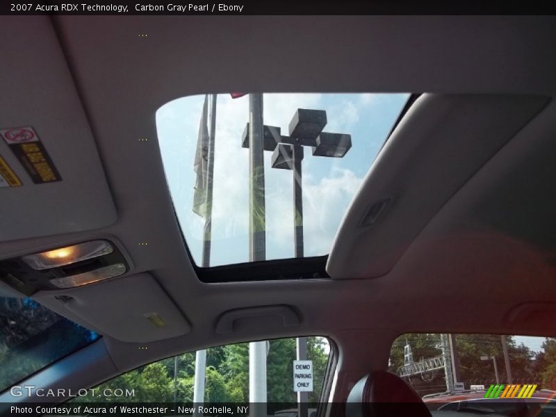 Carbon Gray Pearl / Ebony 2007 Acura RDX Technology