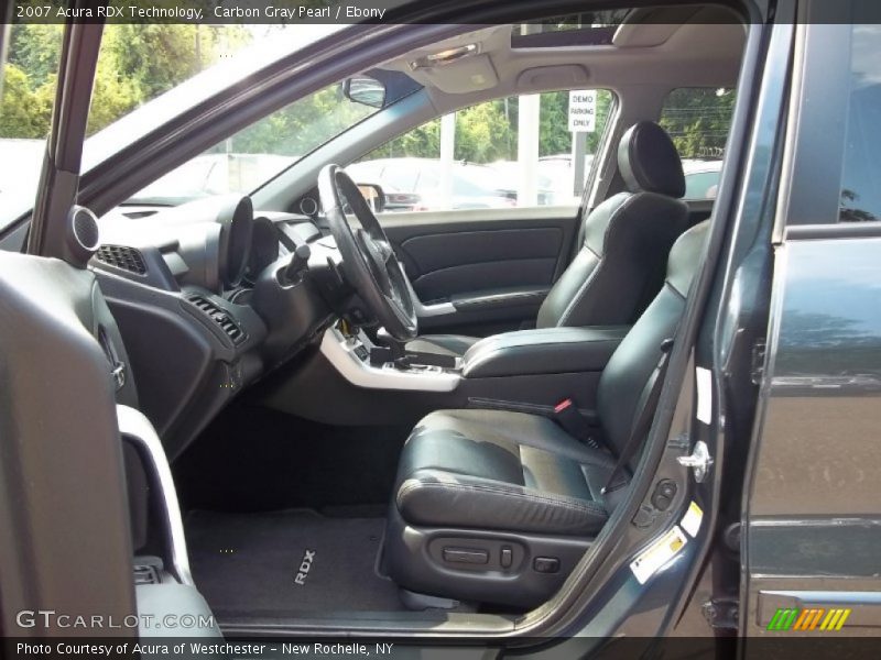 Carbon Gray Pearl / Ebony 2007 Acura RDX Technology