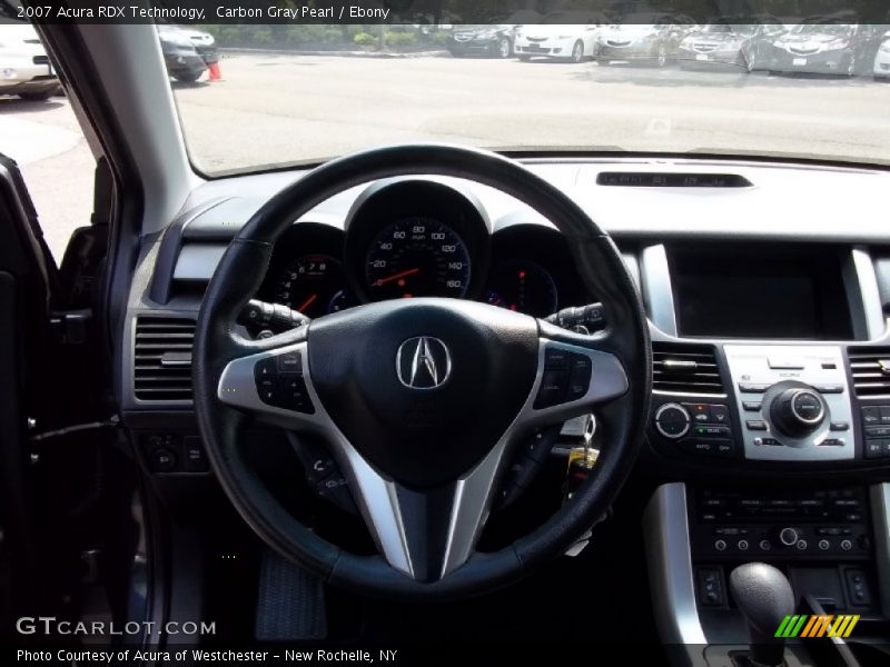 Carbon Gray Pearl / Ebony 2007 Acura RDX Technology