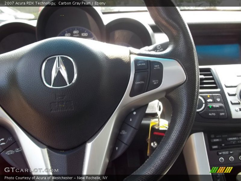 Carbon Gray Pearl / Ebony 2007 Acura RDX Technology