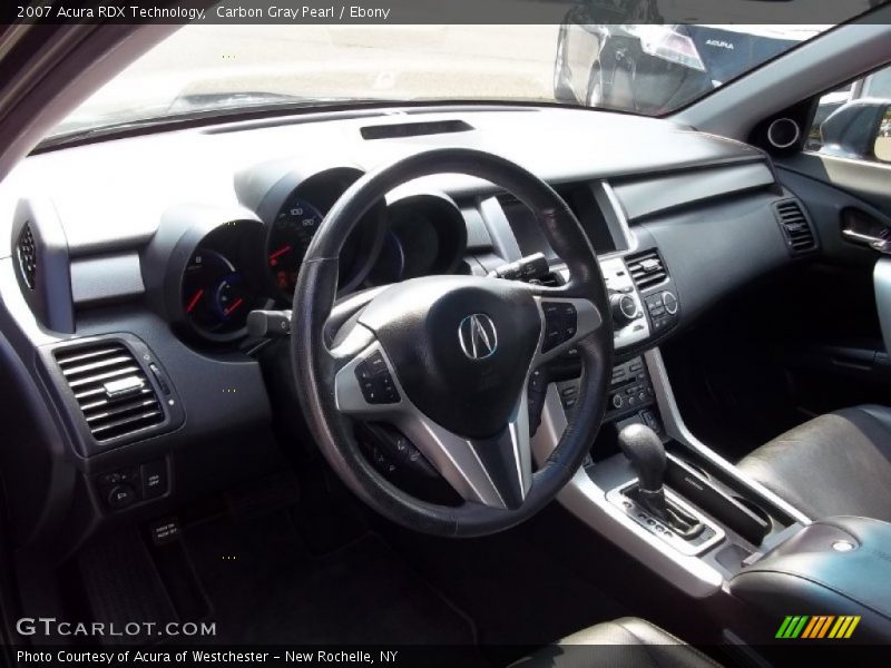 Carbon Gray Pearl / Ebony 2007 Acura RDX Technology