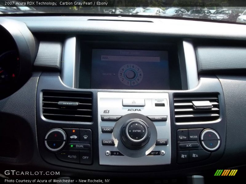 Carbon Gray Pearl / Ebony 2007 Acura RDX Technology