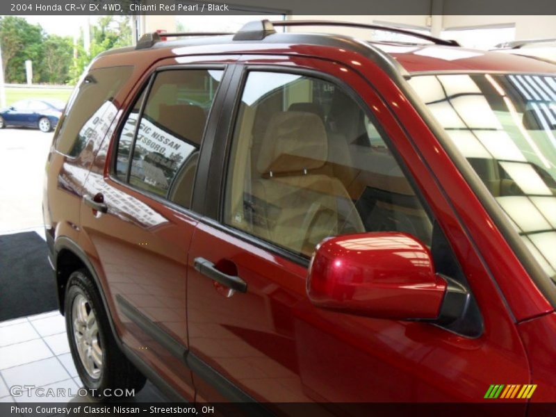 Chianti Red Pearl / Black 2004 Honda CR-V EX 4WD