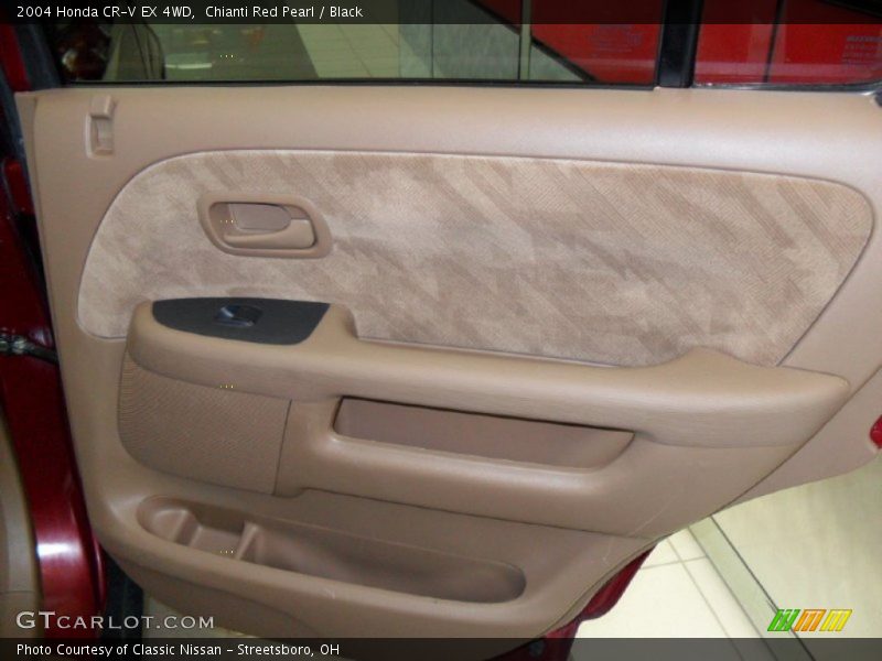 Chianti Red Pearl / Black 2004 Honda CR-V EX 4WD