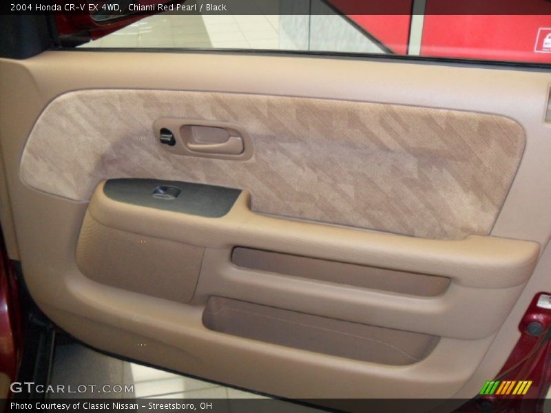 Chianti Red Pearl / Black 2004 Honda CR-V EX 4WD