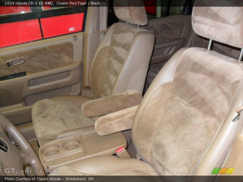 Chianti Red Pearl / Black 2004 Honda CR-V EX 4WD