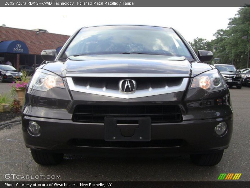Polished Metal Metallic / Taupe 2009 Acura RDX SH-AWD Technology