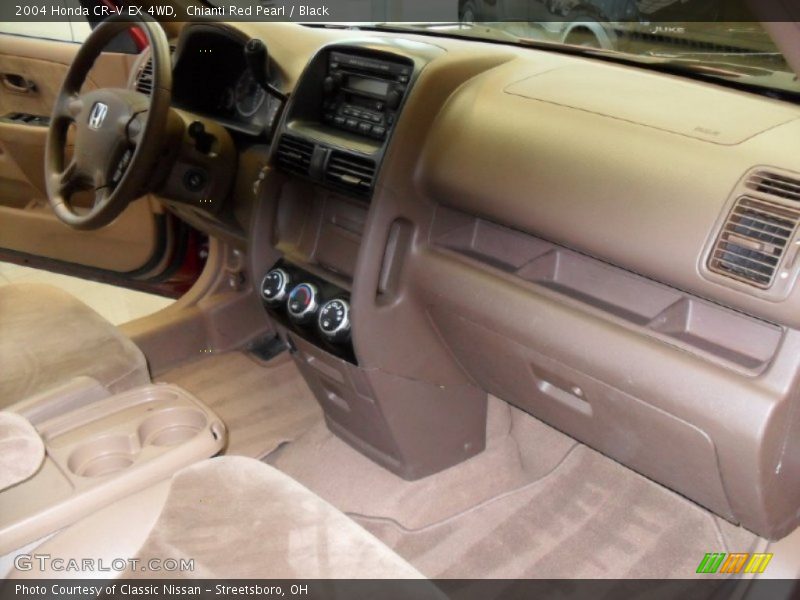 Chianti Red Pearl / Black 2004 Honda CR-V EX 4WD