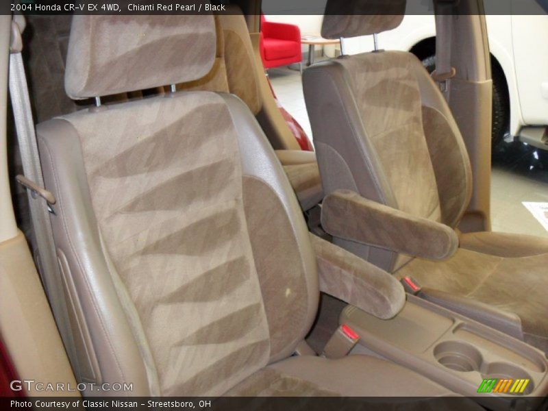 Chianti Red Pearl / Black 2004 Honda CR-V EX 4WD