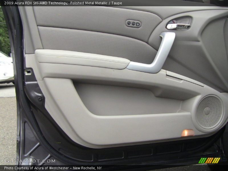 Polished Metal Metallic / Taupe 2009 Acura RDX SH-AWD Technology
