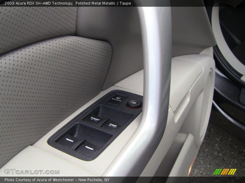Polished Metal Metallic / Taupe 2009 Acura RDX SH-AWD Technology