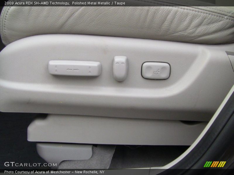 Polished Metal Metallic / Taupe 2009 Acura RDX SH-AWD Technology