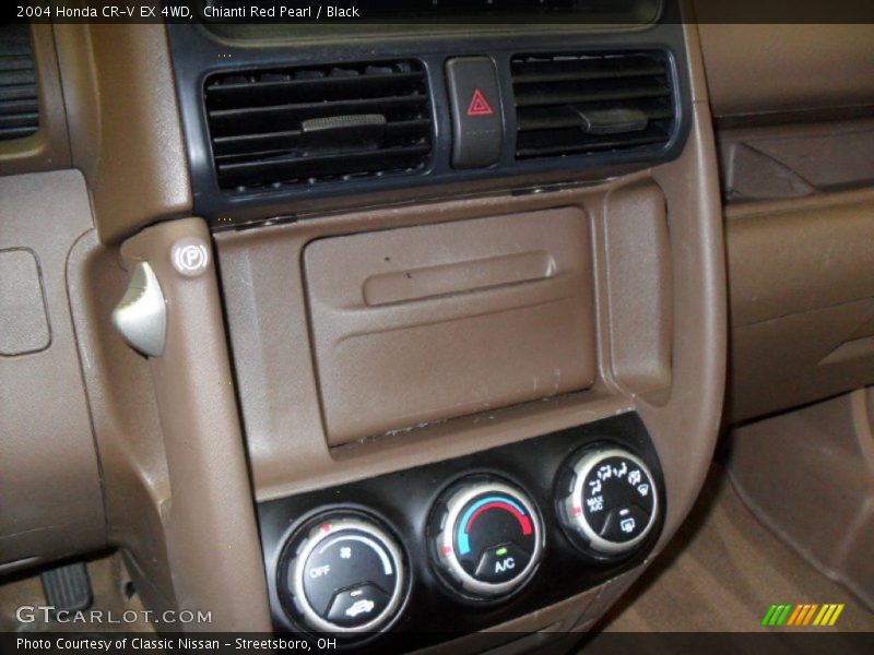 Chianti Red Pearl / Black 2004 Honda CR-V EX 4WD