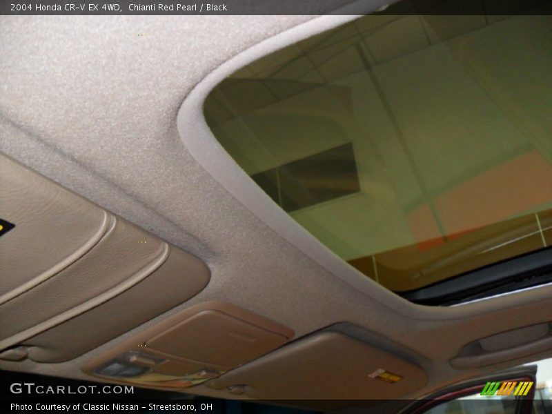 Chianti Red Pearl / Black 2004 Honda CR-V EX 4WD