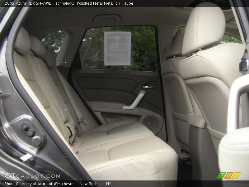Polished Metal Metallic / Taupe 2009 Acura RDX SH-AWD Technology