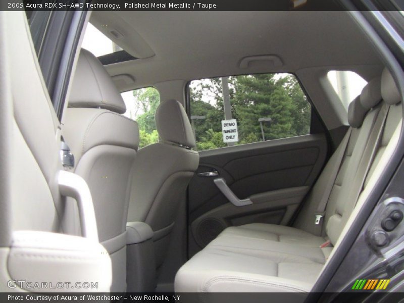 Polished Metal Metallic / Taupe 2009 Acura RDX SH-AWD Technology