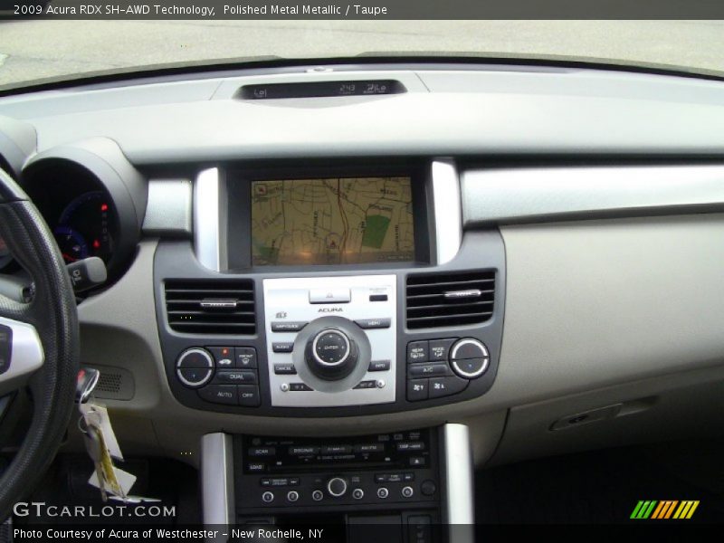 Polished Metal Metallic / Taupe 2009 Acura RDX SH-AWD Technology