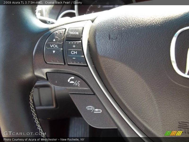 Controls of 2009 TL 3.7 SH-AWD