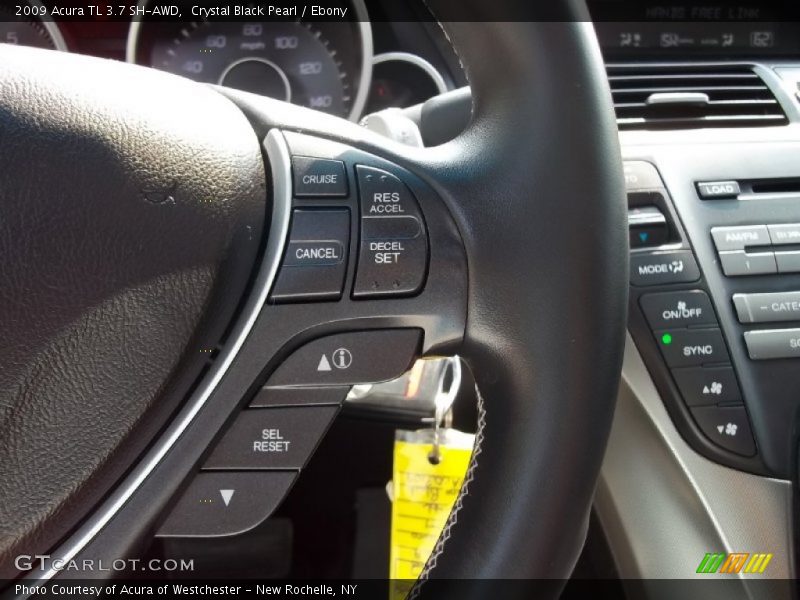 Controls of 2009 TL 3.7 SH-AWD