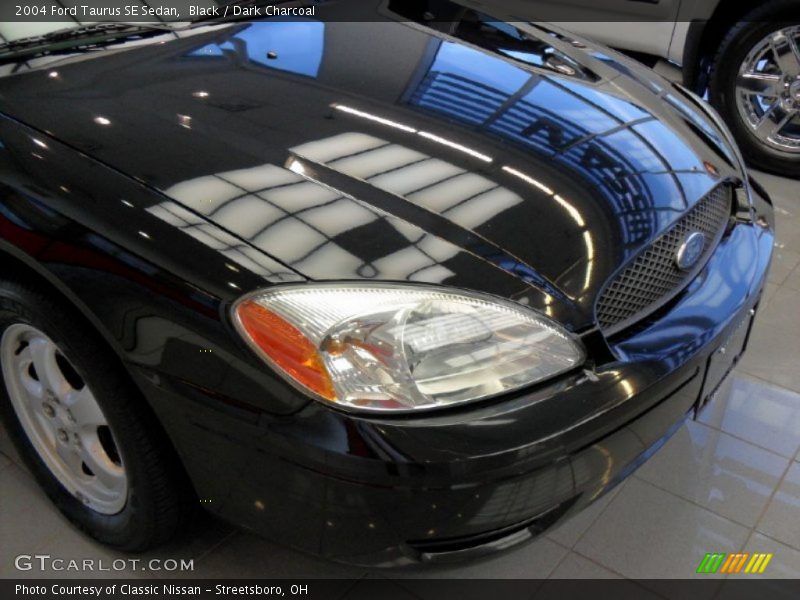 Black / Dark Charcoal 2004 Ford Taurus SE Sedan