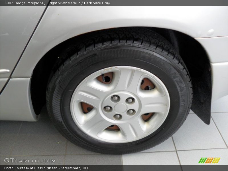 Bright Silver Metallic / Dark Slate Gray 2002 Dodge Intrepid SE