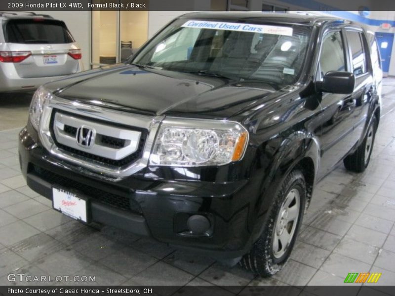 Formal Black / Black 2009 Honda Pilot LX 4WD