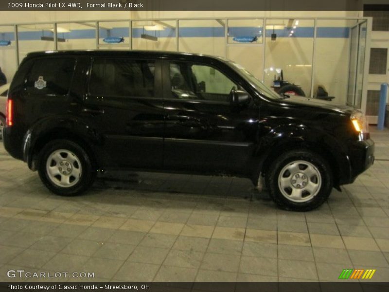 Formal Black / Black 2009 Honda Pilot LX 4WD
