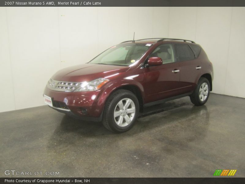 Merlot Pearl / Cafe Latte 2007 Nissan Murano S AWD