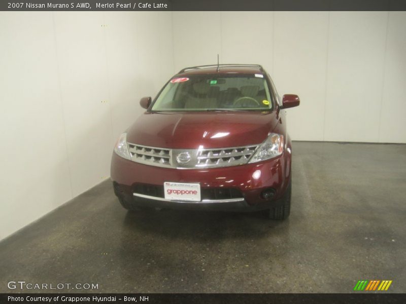 Merlot Pearl / Cafe Latte 2007 Nissan Murano S AWD