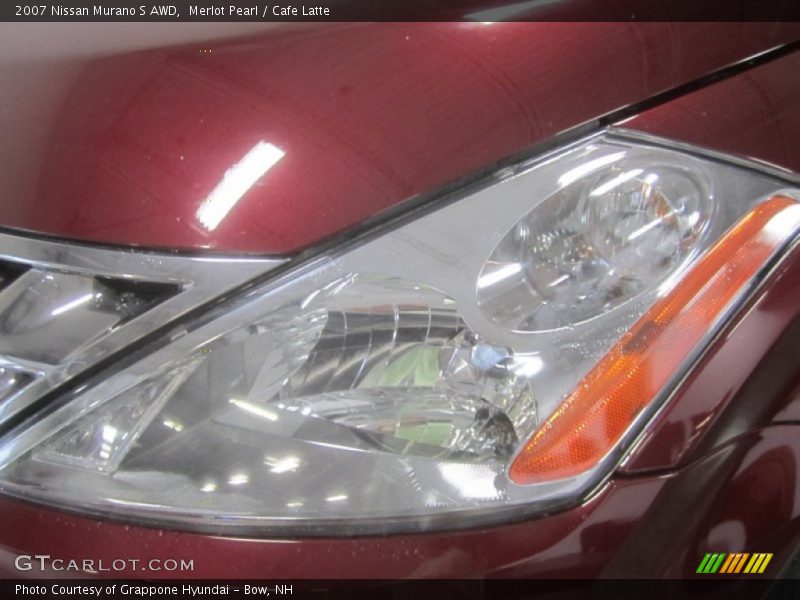 Merlot Pearl / Cafe Latte 2007 Nissan Murano S AWD