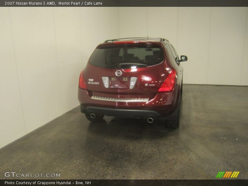 Merlot Pearl / Cafe Latte 2007 Nissan Murano S AWD