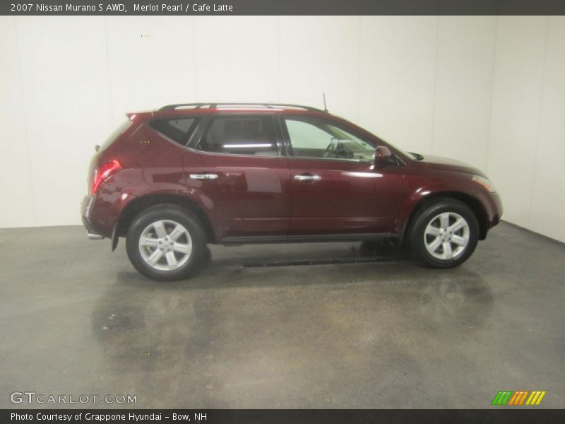Merlot Pearl / Cafe Latte 2007 Nissan Murano S AWD